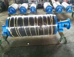 湖北TD75型油冷式電動滾筒